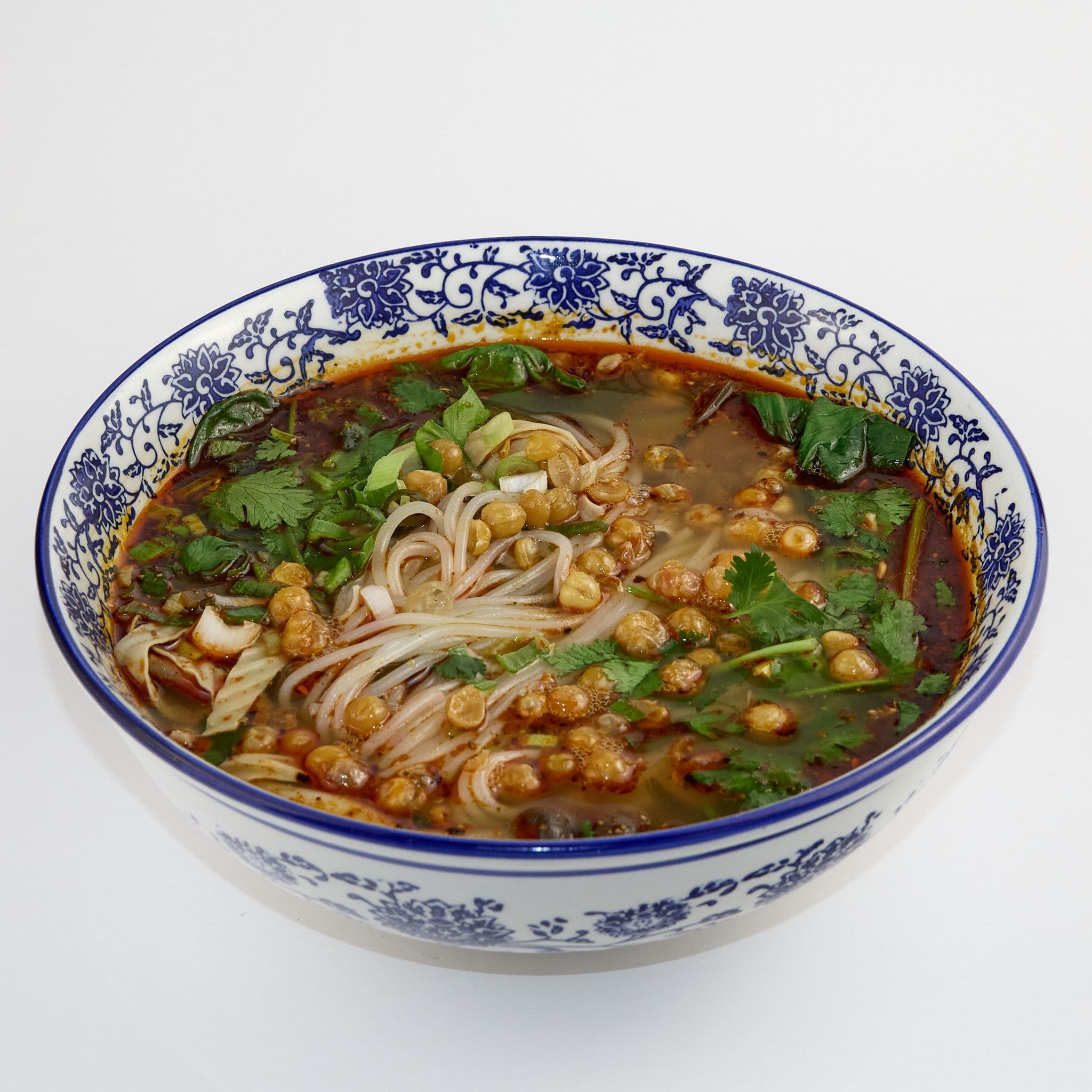 Spicy Rice Noodles Soup