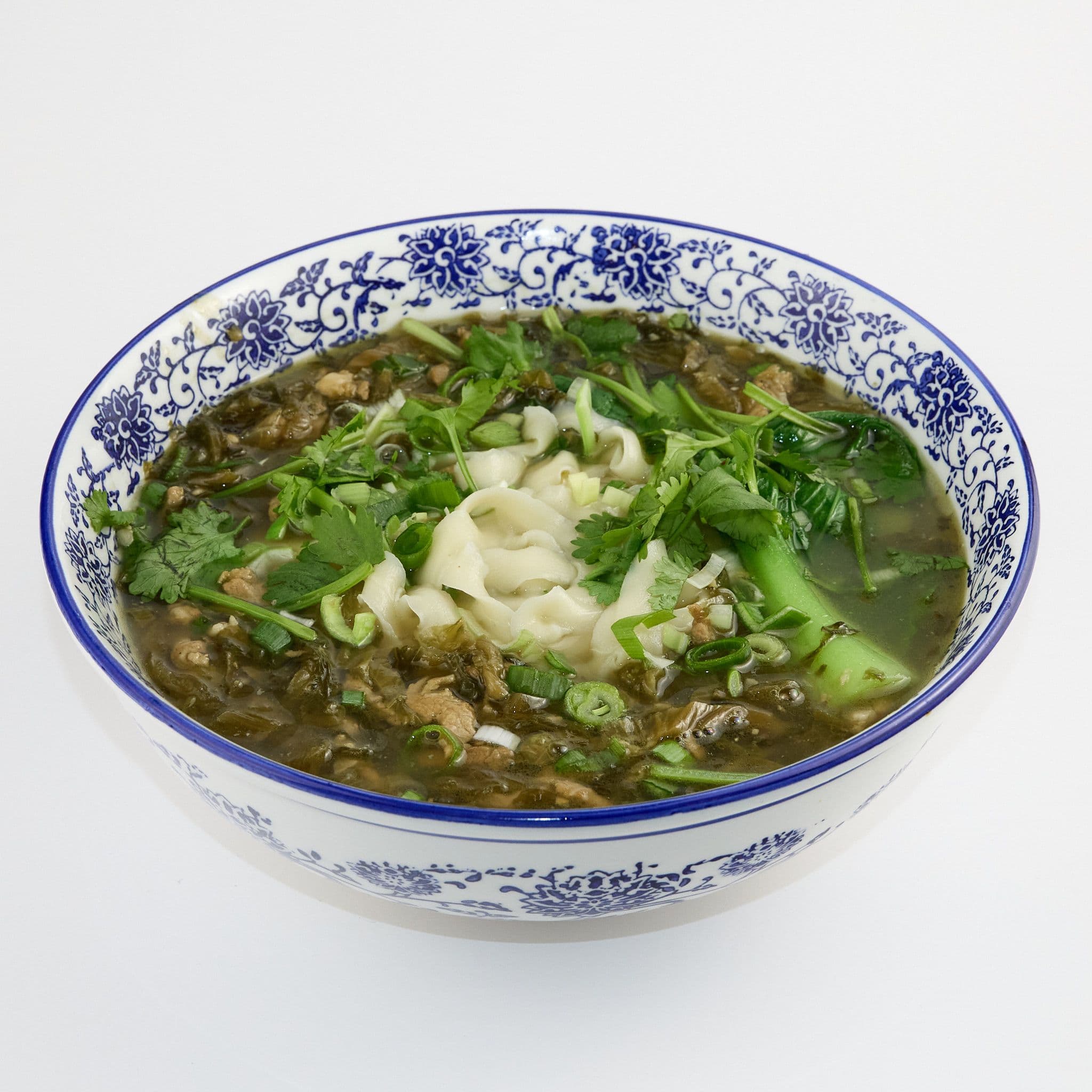Shredded Pork Noodleswith sauerkraut